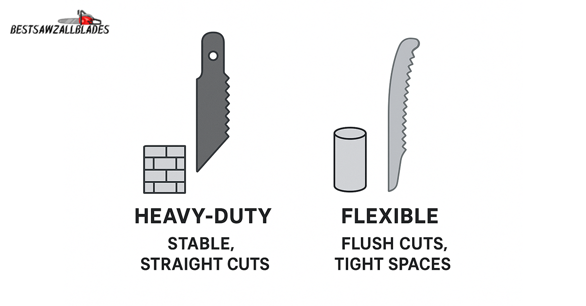 Blade Thickness and Width